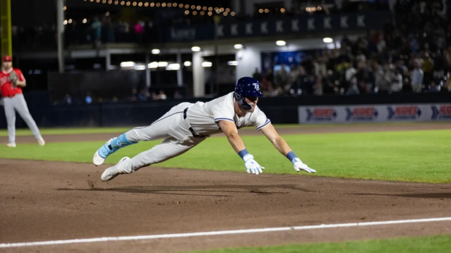 This outfielder is getting a Major opportunity to play for Rays