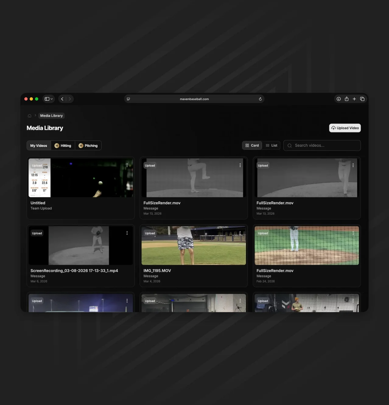 Film Room.