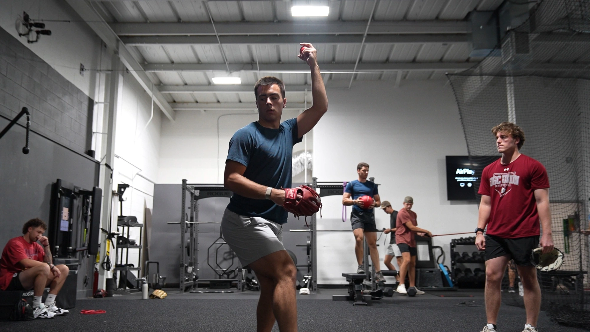 Weight Room.